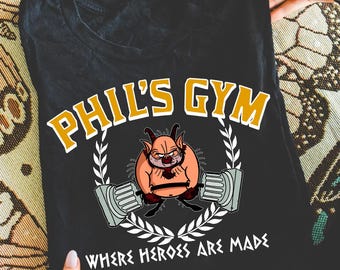 Vintage Disney Hercules Phil's Gym Tshirt, Phil'S Gym Where Heroes Are Made Shirt, Disneyworld Disneyland Family Trip Matching 2026