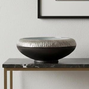 ディーン・スミス・アート・セラミックス オーストラリアン・スタジオ・ポタリー ボウルメタリック＆クラックル釉