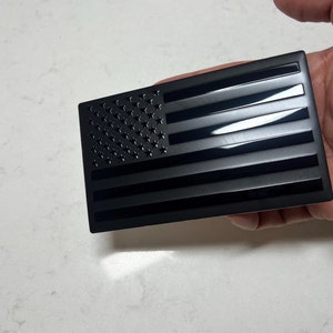 QQSD US American Flag Sticker USA Decal In Multiple Sizes, 3 Pack, 11.7 X 8.3 Inches - Foto 2