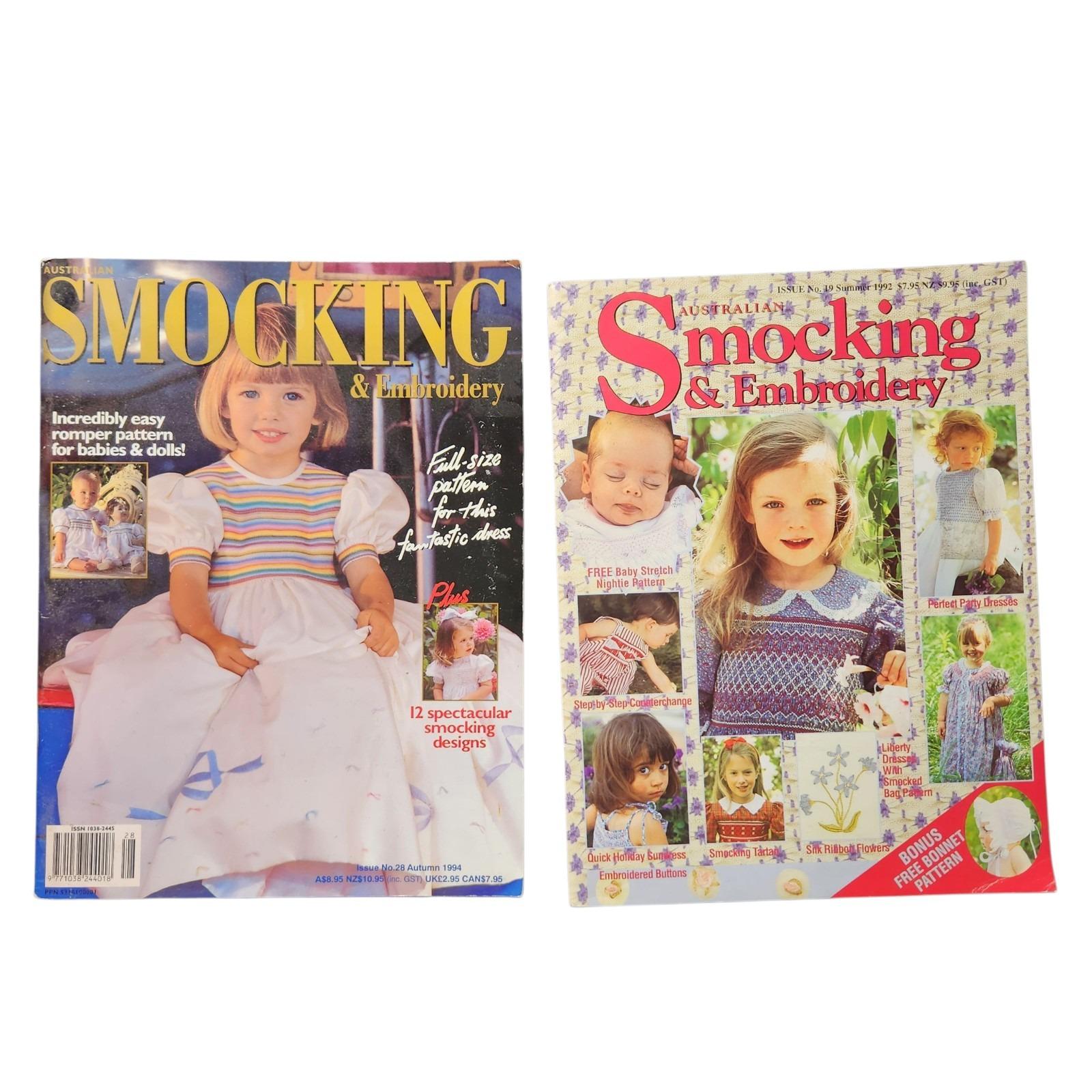 Australia Smocking and Embroidery Magazine - Etsy