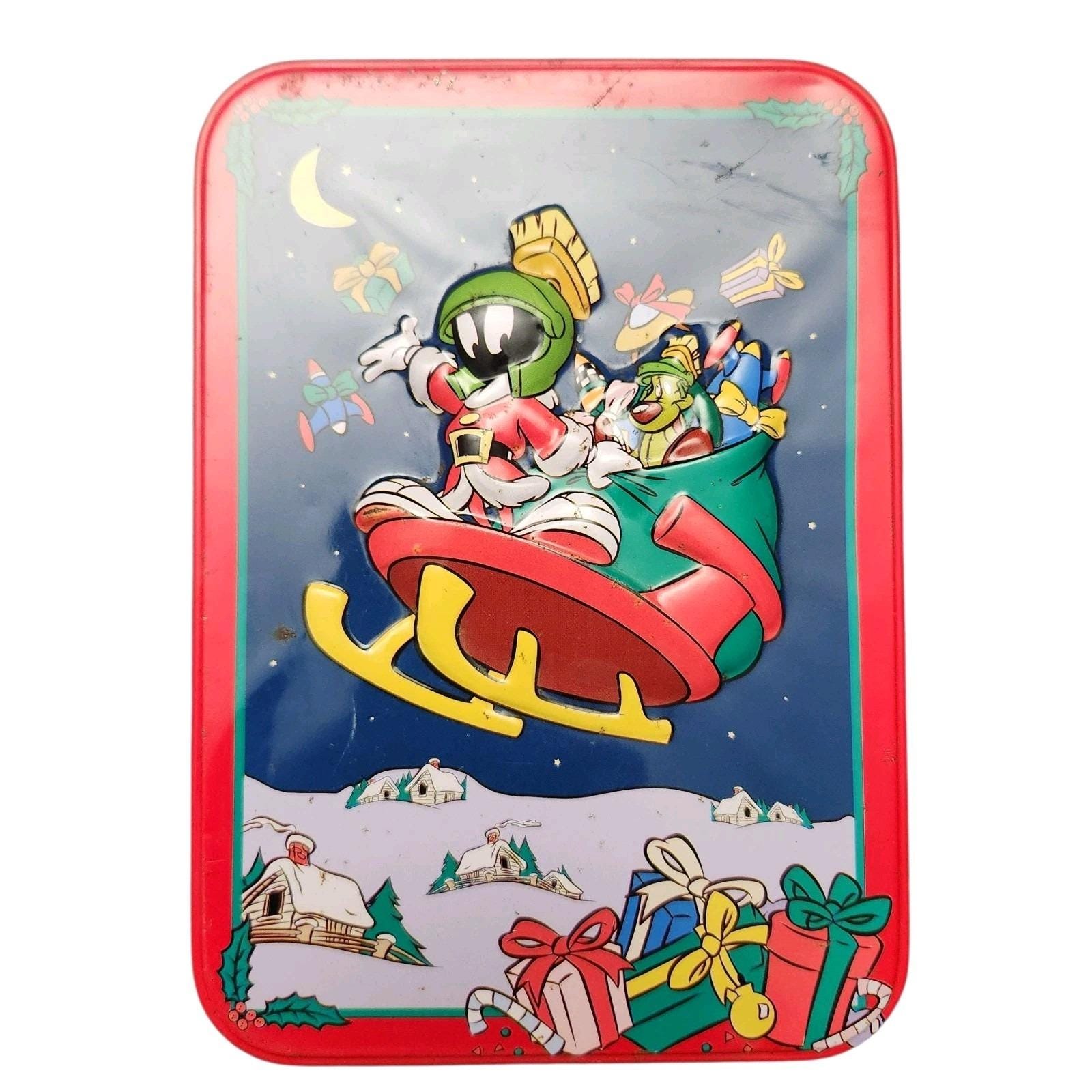 マーヴィン・ザ・マーチャント サンタフィギュア Marvin Martian Santa - Etsy