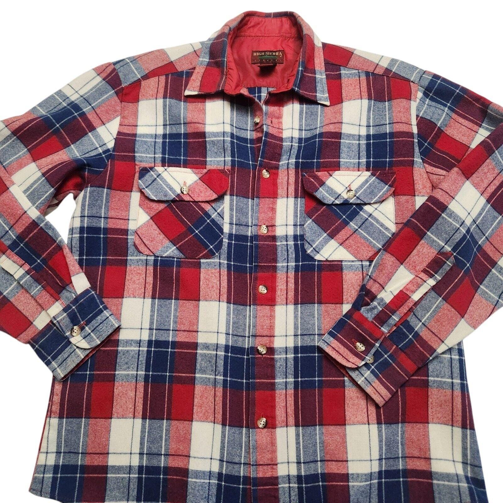 Chemise Homme Tommy Hilfiger Taille XL Carreaux Rouge/Vert 100% Coton - Vêtements