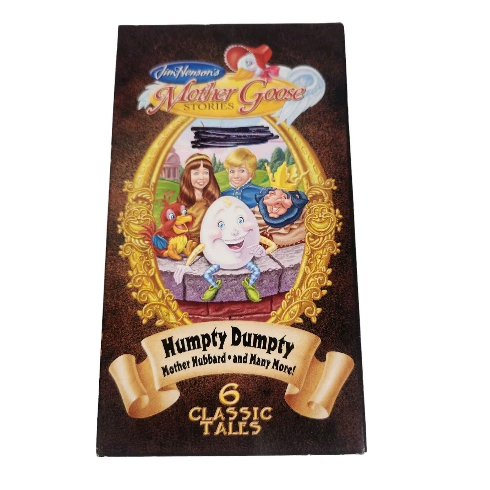 Jim Henson's Mother Goose Stories 6 Classics VHS Humpty