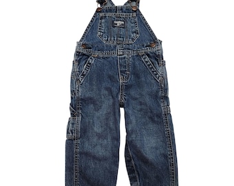 Vintage Oshkosh B'gosh® Lined Denim Overalls | Plaid Cotton