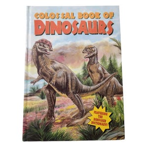 Vintage Mammoth Book of Dinosaurs Hardcover 1989