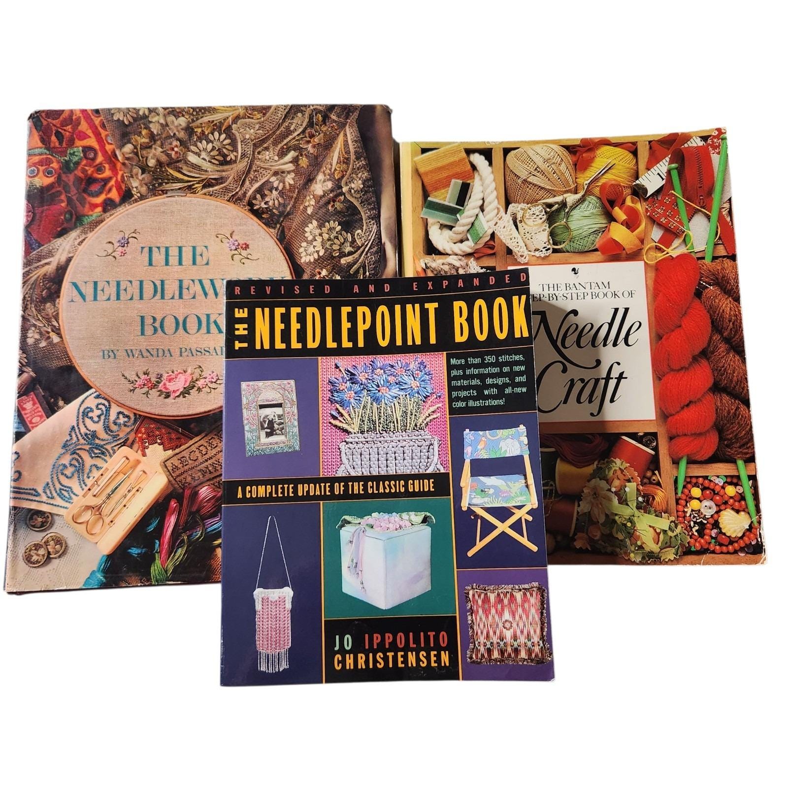 ニードルワークブック ニードルポイントブック ヴィンテージクラフト