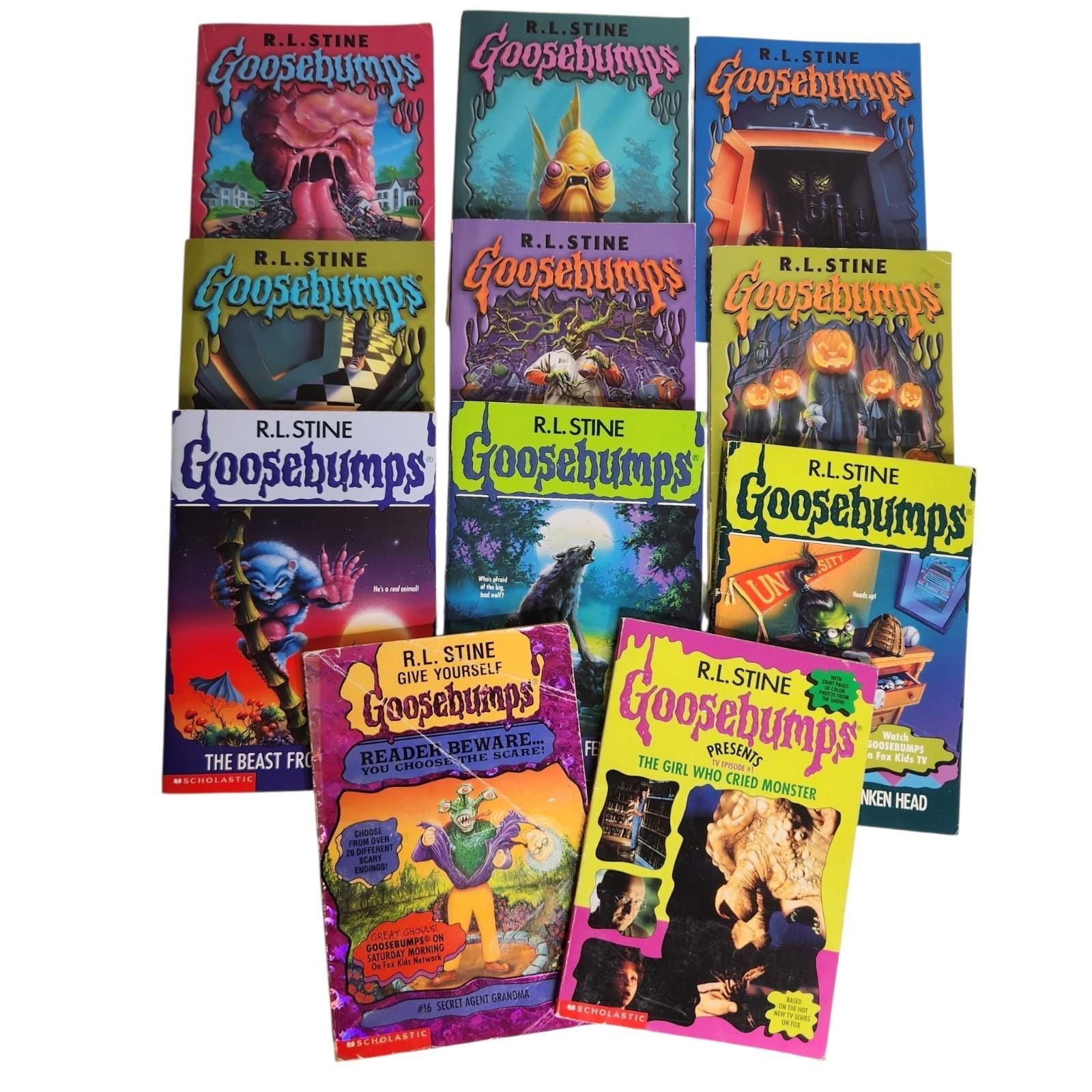 Original Goosebumps Book Set - Etsy