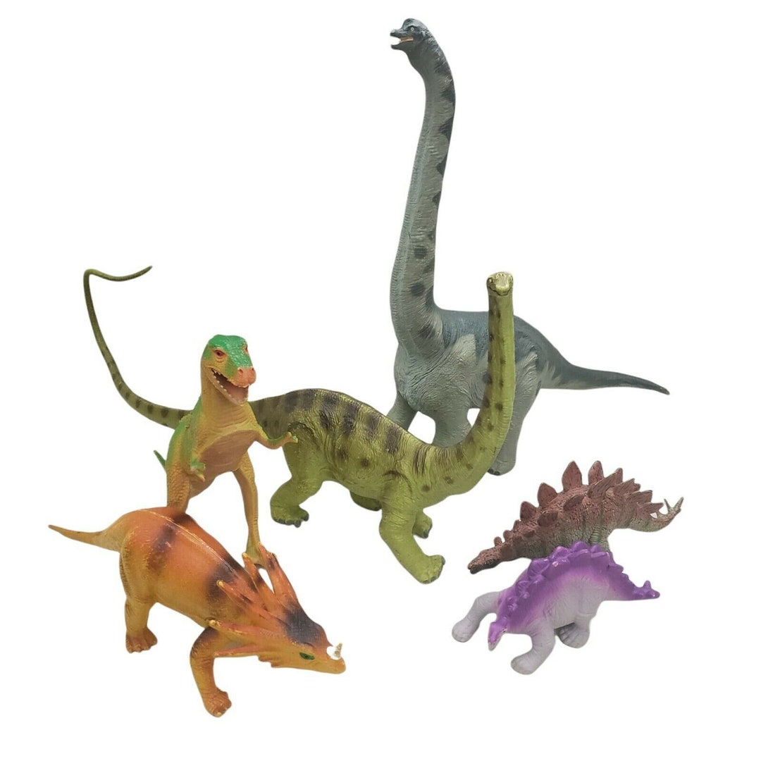 Vintage Imperial Safari Dinosaur Figures: 1980s Toy Lot of 6 - Etsy