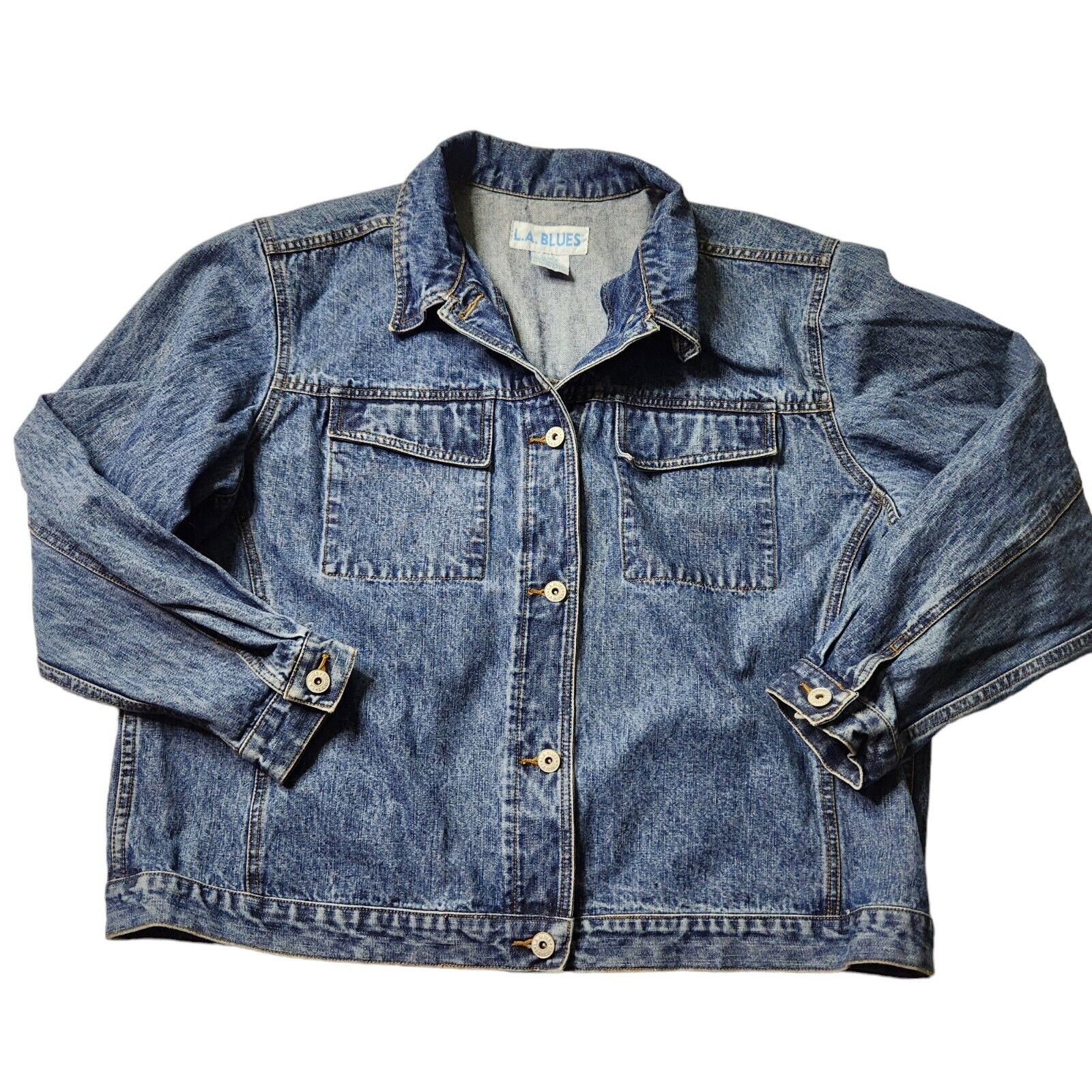 La Blues Jean Jacket Etsy