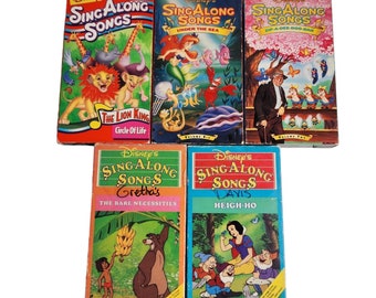 90年代 ディズニーVHS 17点→15点に変更！！ Disneys Sing Along - Zip-A-Dee-Doo-Dah – WHAMMY! Analog Media