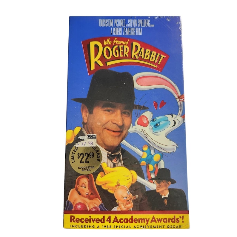 Vintage Who Framed Roger Rabbit VHS Movie 80s Classic Movie - Etsy