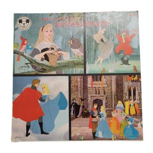 Songs From Walt Disney&#39;s Sleeping Beauty 1959 LP Official Mickey Mouse