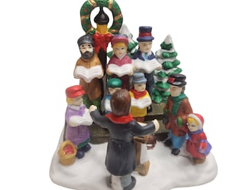 Vintage Dickens Collectibles Accessories porcelain figurines Christmas carolers 384-0006