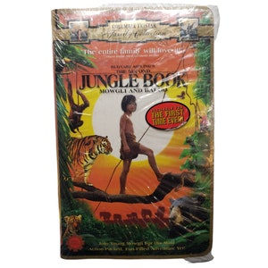 Rudyard Kiplings The Second Jungle Book: Mowgli and Baloo VHS  Brand New Factory Sealed
