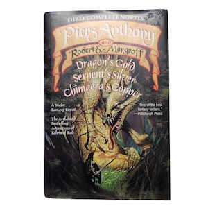 Piers Anthony Robert Margroff Three Complete Novels 1993 Very Good w Dust Jacket