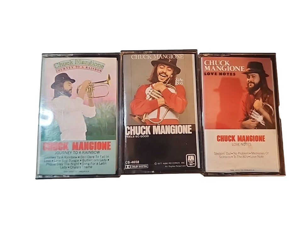 Lot de 3 cassettes Journey To A Rainbow Love de Chuck Mangione