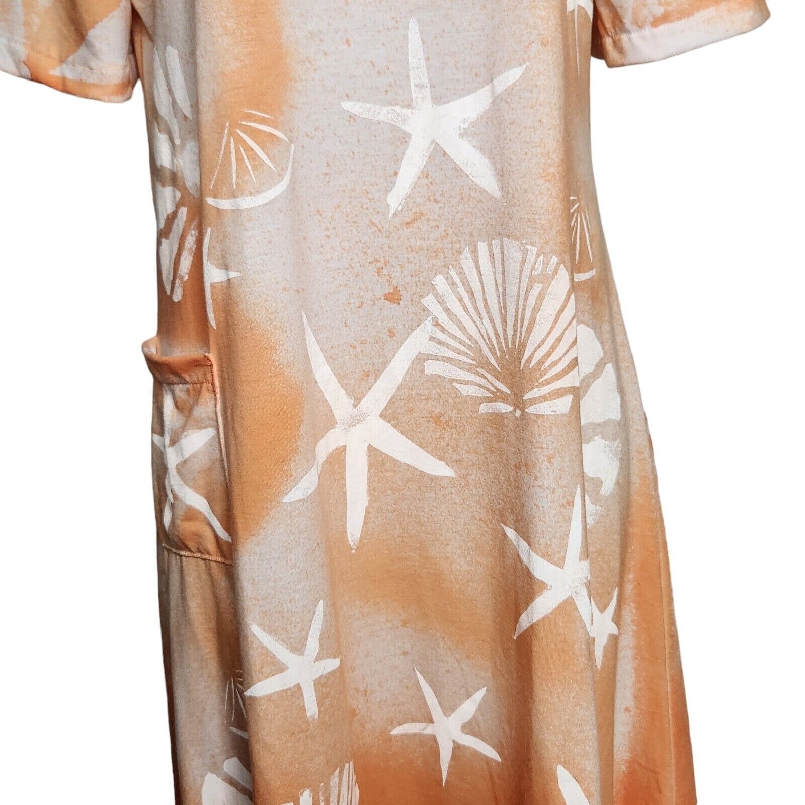 orange starfish dress Starfish Mini Dress