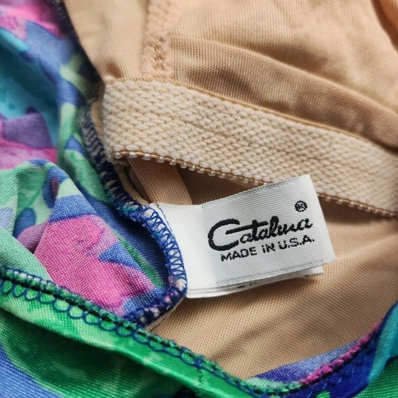 Vintage 80s Catalina Swimsuit One Piece Beach Swi… - image 6