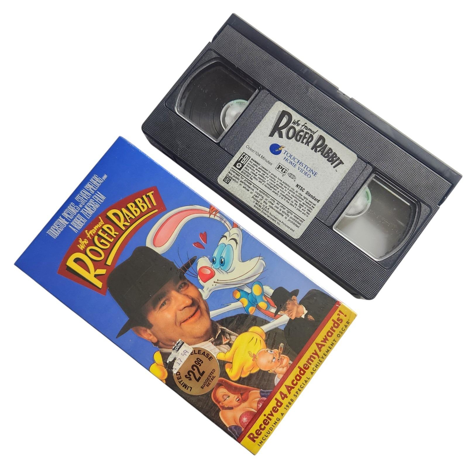 Vintage Who Framed Roger Rabbit VHS Movie 80s Classic Movie - Etsy