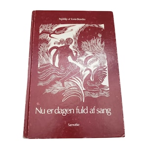 Papirklip von Sonia Brandes Dänisches Songbuch Songs In Danish Vintage 1984