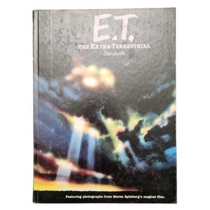 E.T. The Extra-Terrestrial Storybook book film photos 1982 William Kotzwinkle
