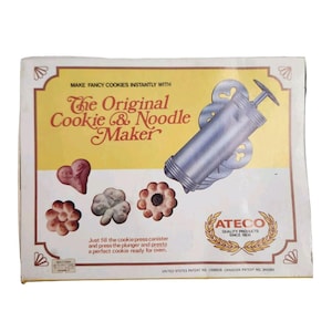Ateco The Original Cookie And Noodle Maker # 685 Cookie Press