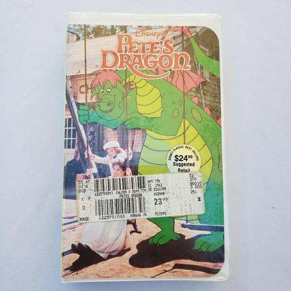 ウォルト ディズニー ホームビデオ ピートとドラゴン VHS テープ