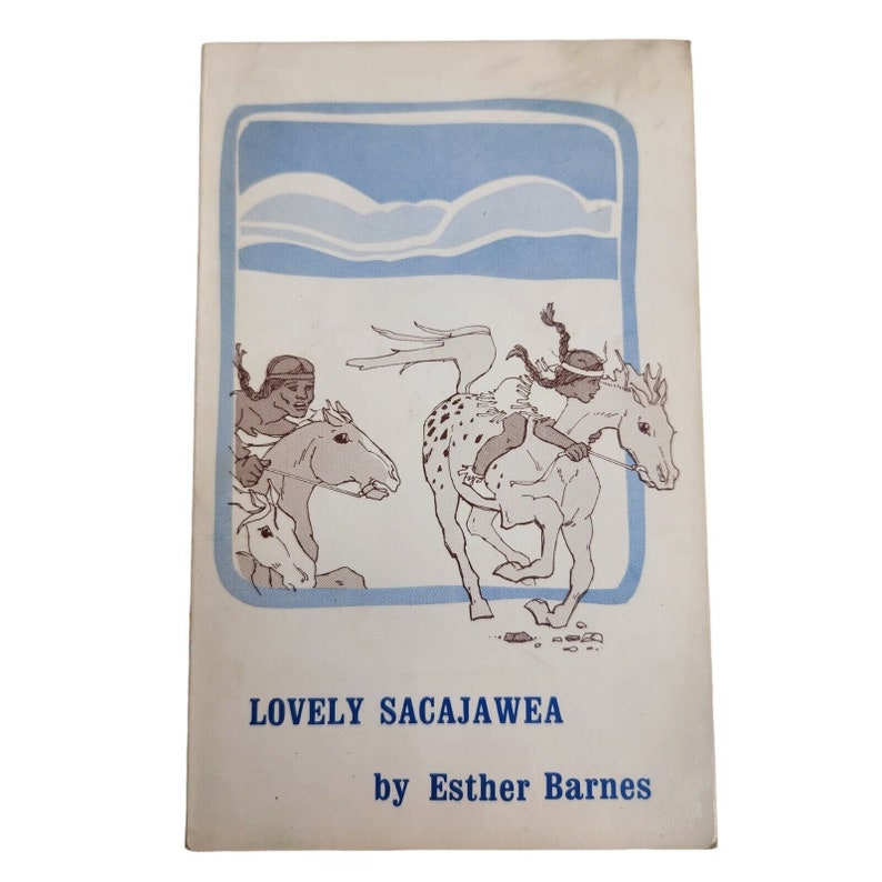 Lovely Sacajawea By Esther Barnes 1973 Paperback image 1