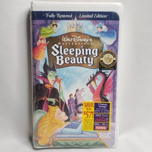 Sleeping Beauty Walt Disney&#39;s Masterpiece Collection Limited Edition VHS