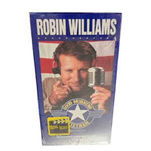 Good Morning Vietnam Robin Williams VHS New Sealed 1987