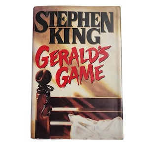Gerald&#39;s Game by Stephen King  1st Edition Hardcover w/ Dust Jacket  1992
