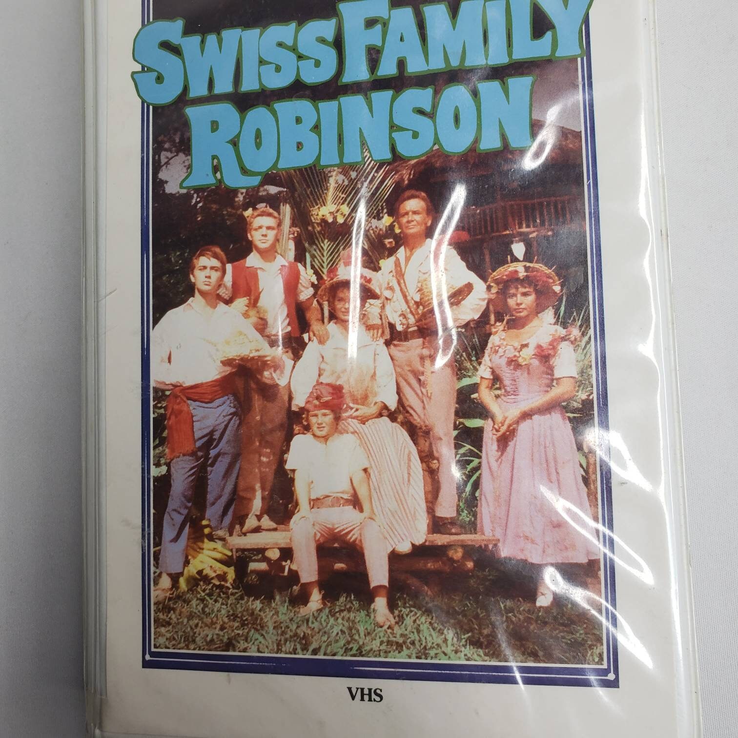 Walt Disney Home Video Swiss Family Robinson VHS White Clamshell