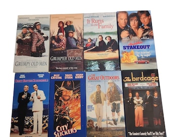 Vintage 80s 90s Comedy Movie VHS Tapes Lot