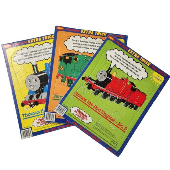 Vintage Thomas the Tank Engine & Friends Oversized Kid's Puzzles