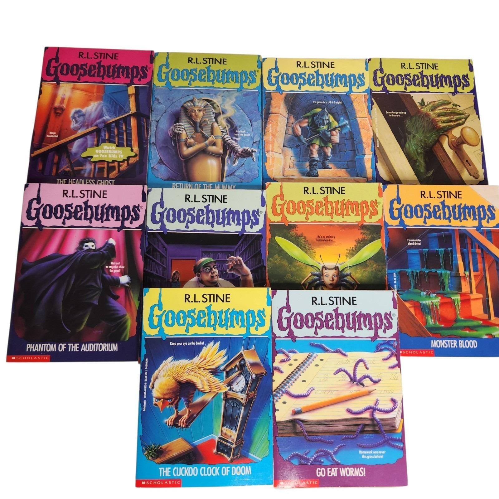 Rl Stine Books - Etsy