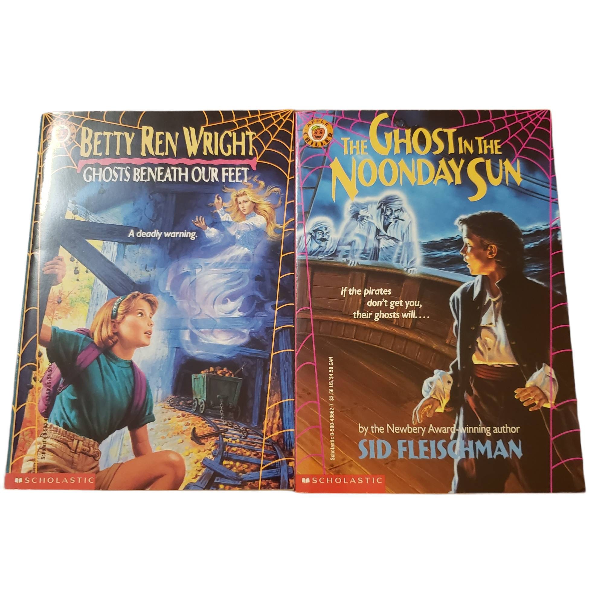 Apple Chillers Book Lot Scholastic Kids the Ghost in the