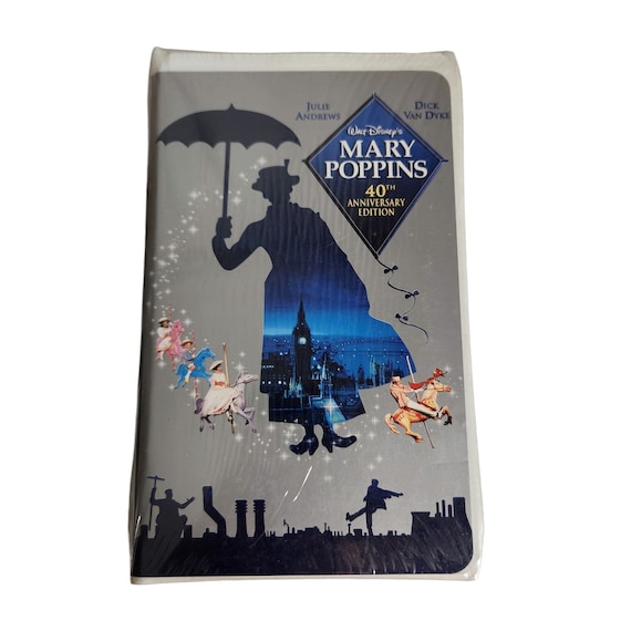 Mary Poppins 40th Anniversary Edition (VHS, 2004) Julie