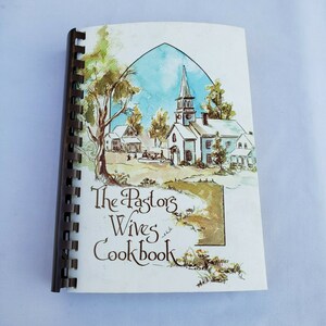 Vintage The Pastors Wives Cookbook-Memphis Tennessee 1978