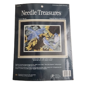 Needle Treasures Cabin Fever Moose Needle Point Kit 6648 Sealed