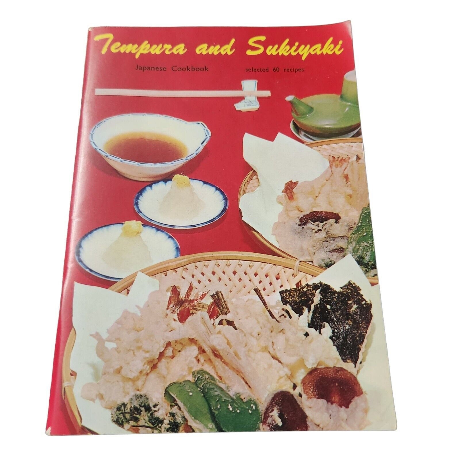Vintage Tempura and Sukiyaki Japanese Cookbook 60 Recipes 1969 Etsy