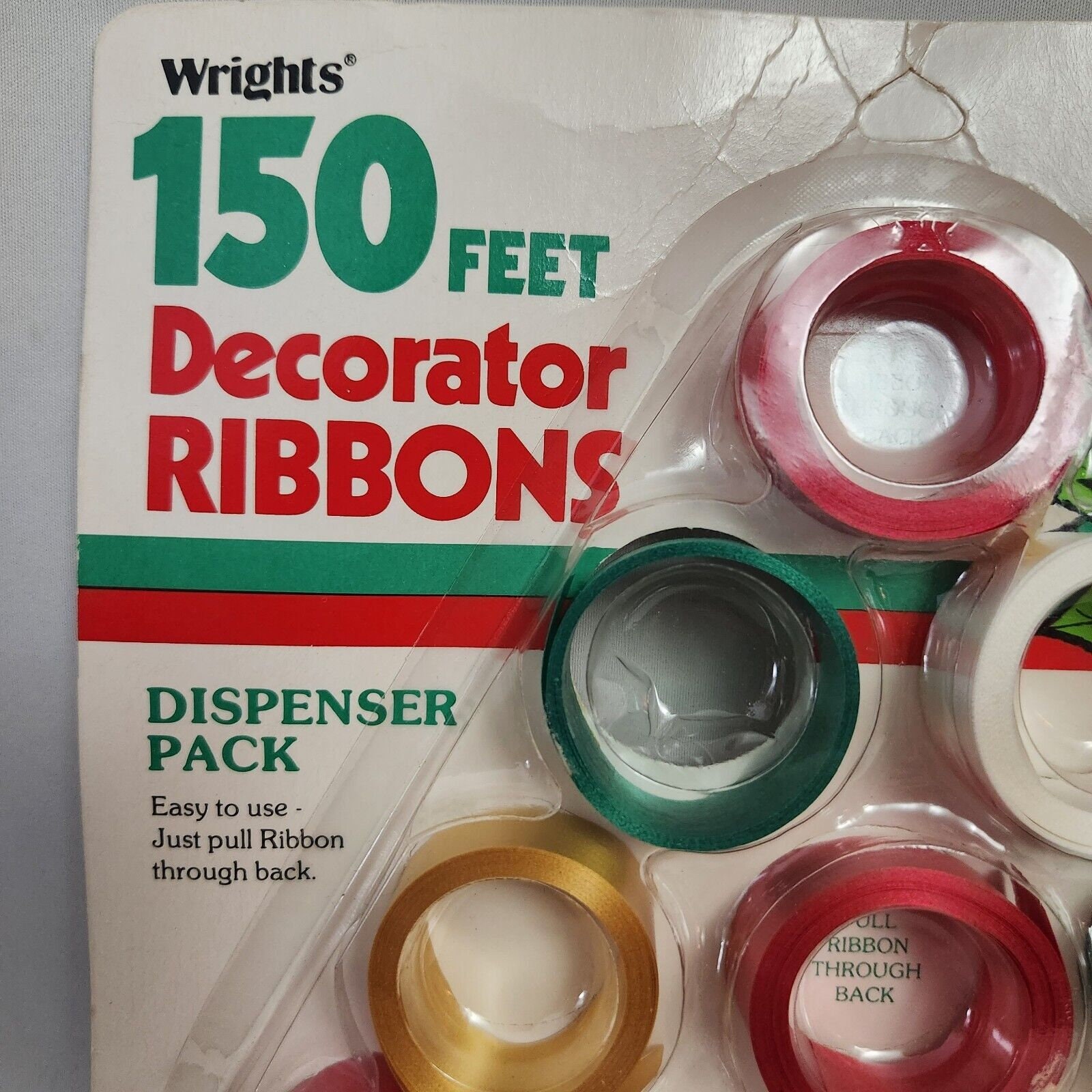 Wright Ribbon Vintage Pre-barcode Wrights Decorator Ribbon NOS Sealed - Etsy