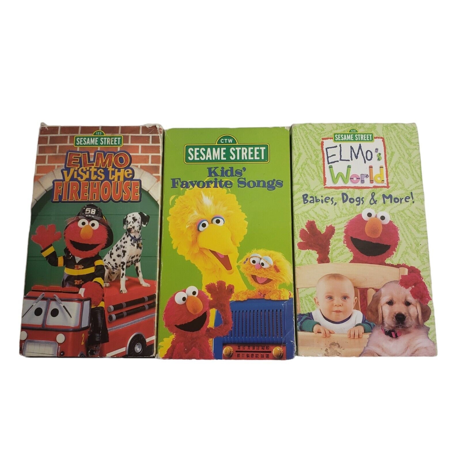 Sesame Street VHS Lot Elmo's World Kids Babies Dogs and Etsy Singapore