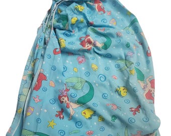 ヴィンテージ ディズニー リトルマーメイド ベビーベッド 幼児用ベッド フィットシーツのみ ブルー ダンディー アリエル