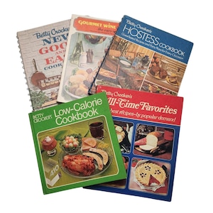 Vintage spiraal Betty Crocker Kookboek Veel gastvrouw aller tijden Favorieten Caloriearm