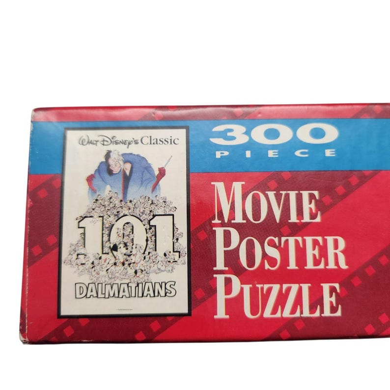 Walt Disney Classics 101 Dalmatians Movie Poster Puzzle 300 Piece ...