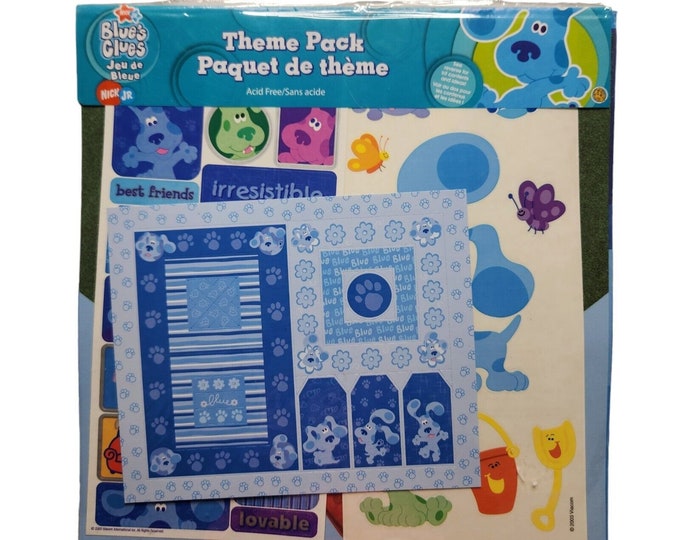 Blue's Clues Sticker Cutout Wall Vehicle Party Signs - Etsy Canada