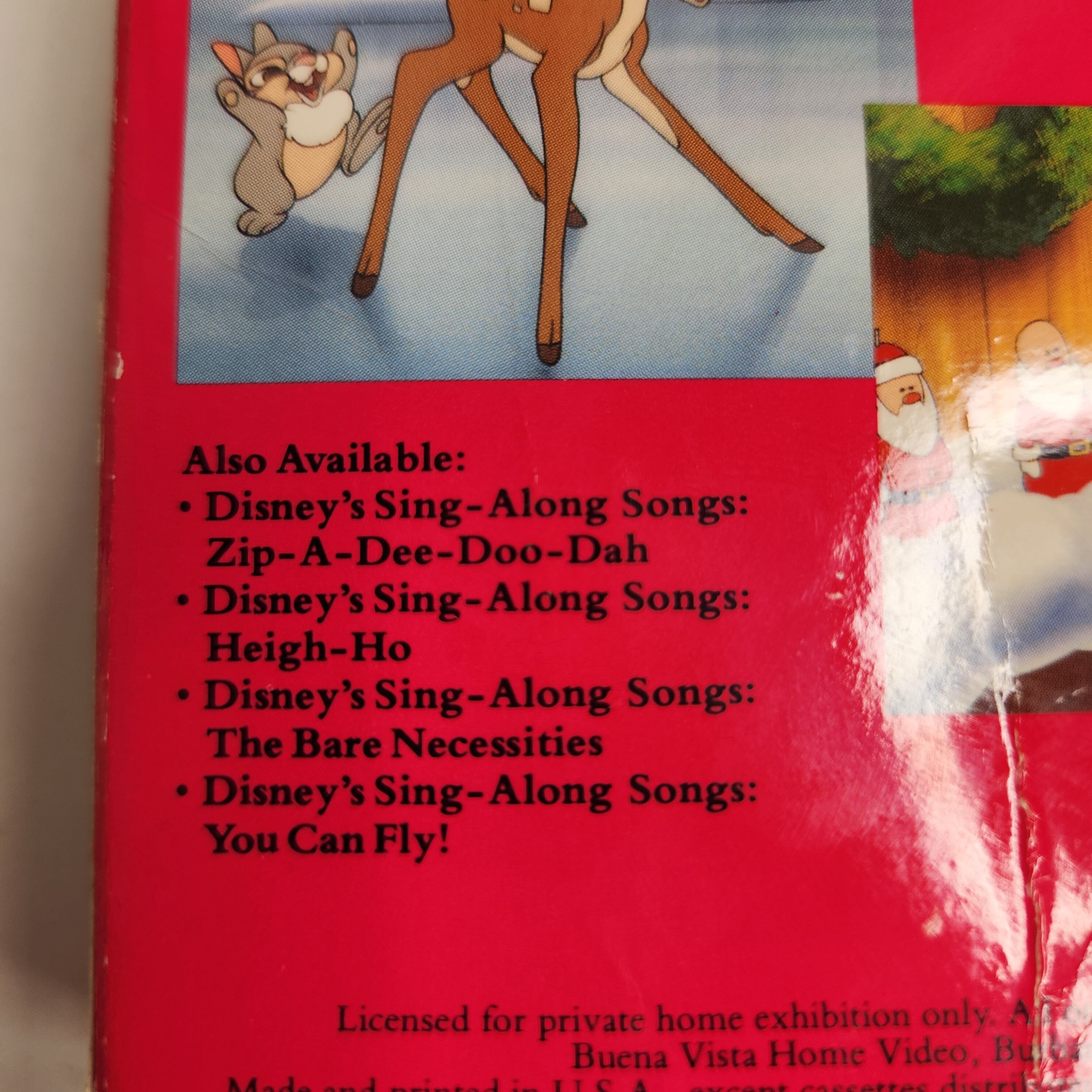 Disney's Sing Along Songs Vol 8 Very Merry Christmas VHS - Etsy Canada