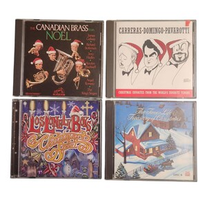 Vintage Lot of Christmas Music Candian Brass Band Time Life Los Lonely Boys