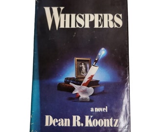 Whispers by Dean Koontz, Book Club Edition 1980 HC/DJ Putnam VG