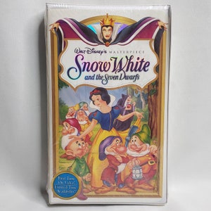 Snow White & The Seven Dwarfs VHS 1994 Walt Disney Masterpiece Collection, Brand New